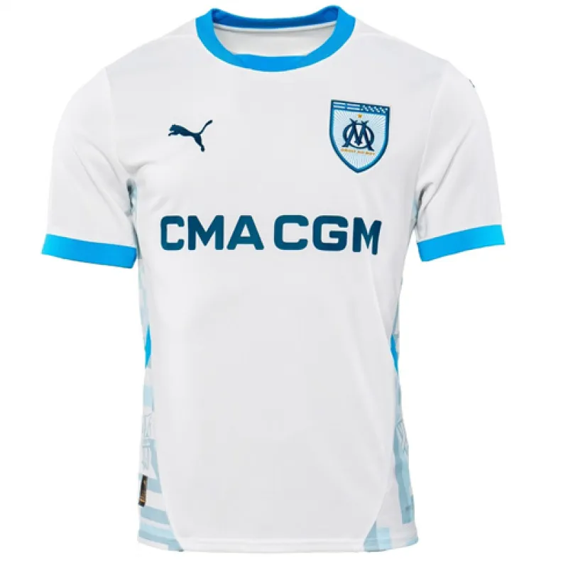 OM 2024/25 Maillot domicile - Blanc
