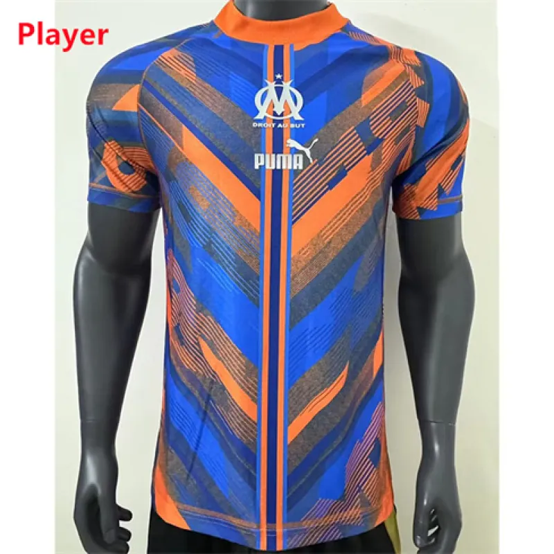 Olympique Marseille 2024/25 Spieler - Version - Sonderausgabe - Trikot - Blau