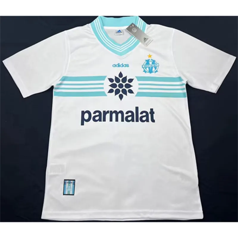 Maglia retro di Marsiglia 1996/97 Casa - Bianca