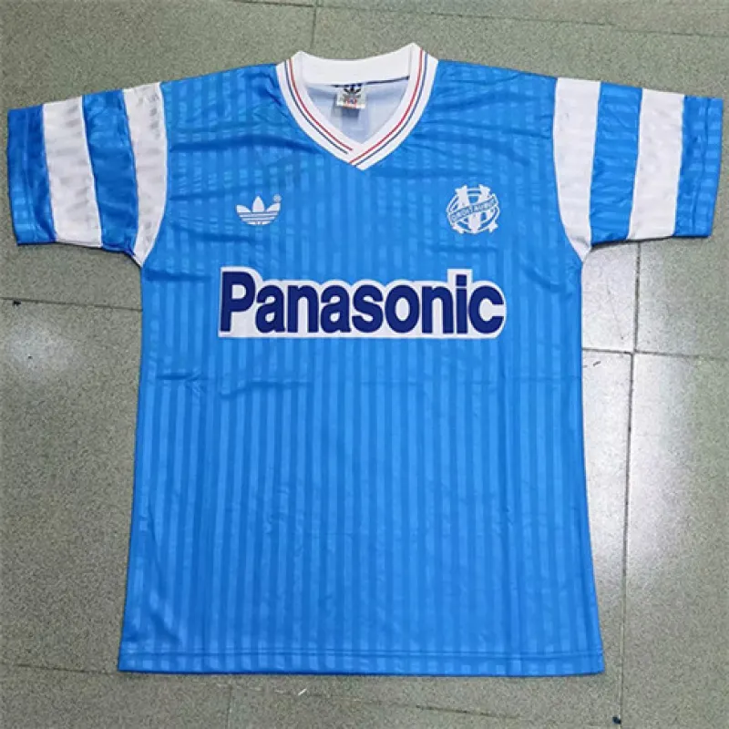 Maglia retro di Marsiglia 1999 Fuori casa - Blu