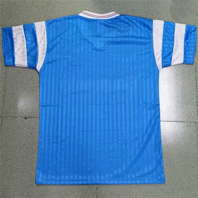Maglia retro di Marsiglia 1999 Fuori casa - Blu