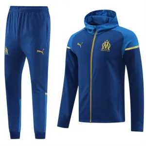 Giacca sportiva con cappuccio di Marsiglia 2024/25 - Blu