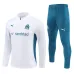 Olympique de Marseille children's tracksuit for 2024/25 - White