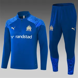 Tuta sportiva per bambini di Olympique de Marseille per 2024/25 - Blu