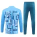 Olympique de Marseille children's tracksuit for 2024/25 - Blue
