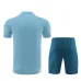 Olympique de Marseille children's training jersey + shorts for 2024/25 - Green