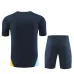 Children's training jersey and shorts of Olympique de Marseille for 2024/25 - Blue