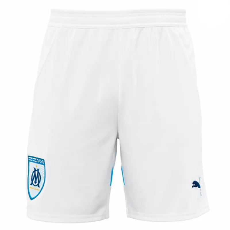Olympique de Marseille shorts for the 2024/25 home season - White