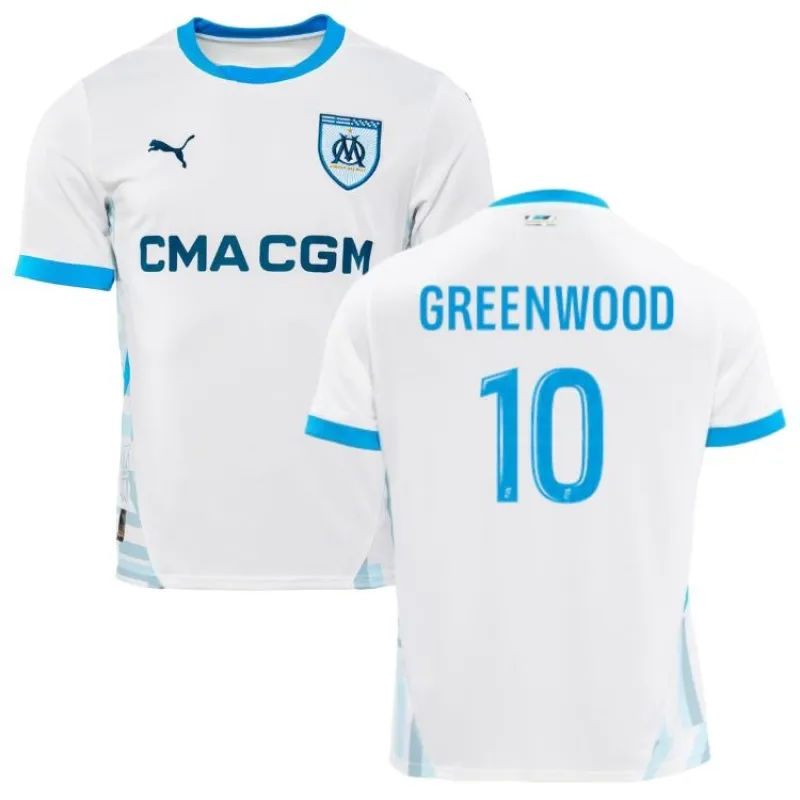 Greenwood Marseille 2024/25 Home Jersey - White