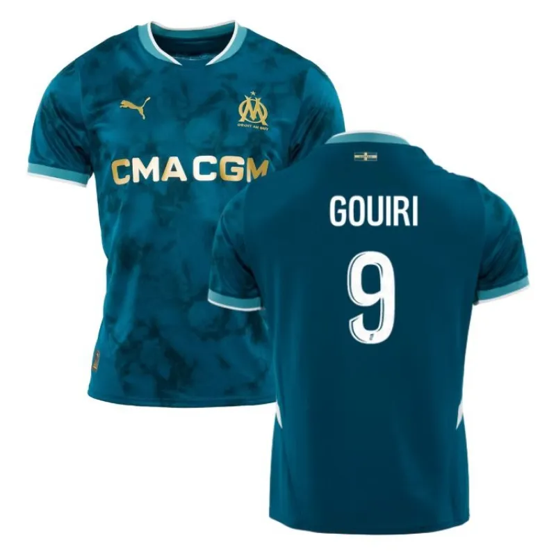 Maglia fuori casa 2024/25 di Gouiri Marsiglia - Blu