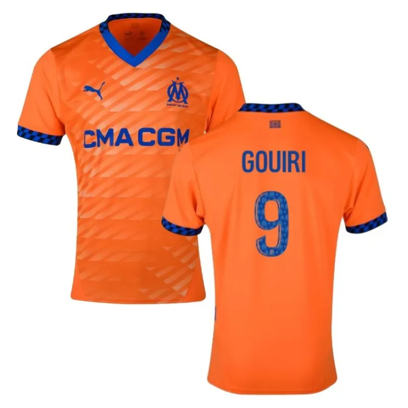 Gouiri Marseille 2024/25 Third Jersey - Orange