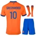 GREENWOOD Marseille 2024/25 Third Kids Jersey Set - Orange