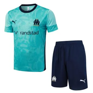 Marseille 2025/26 Maglia di allenamento + Pantaloncini - Blu