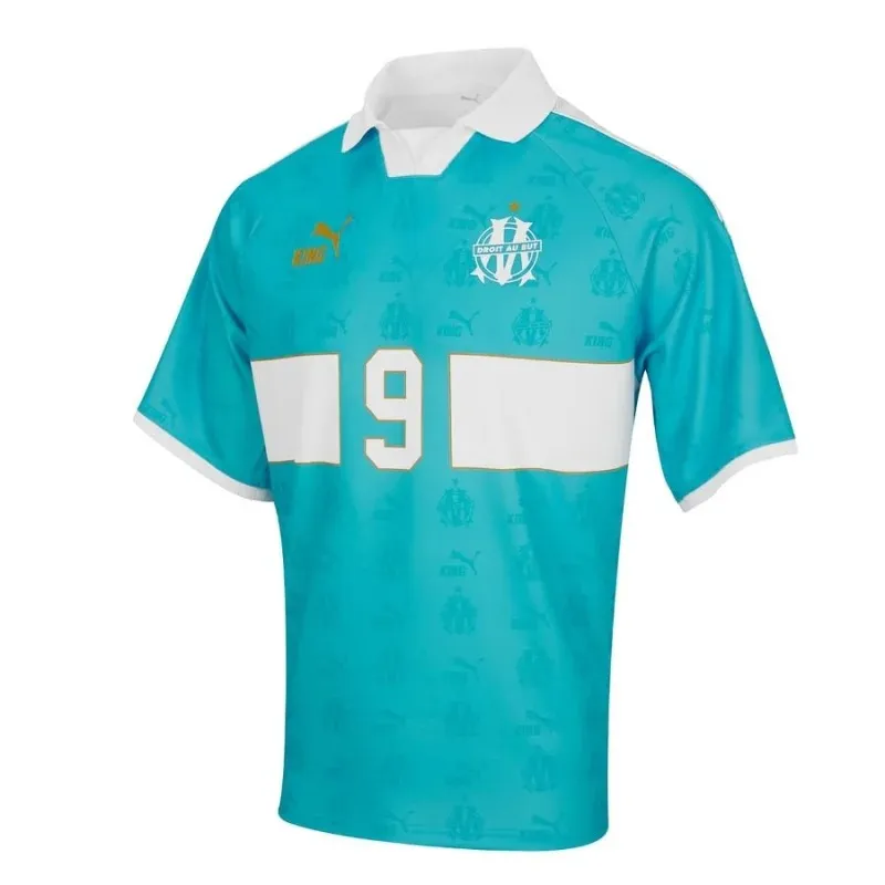 OM King Maglia Retro Blu