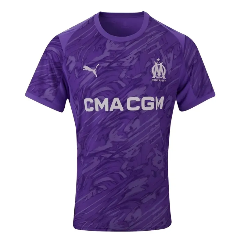 Olympique de Marseille 2025/26 Goalkeeper Jersey - Purple