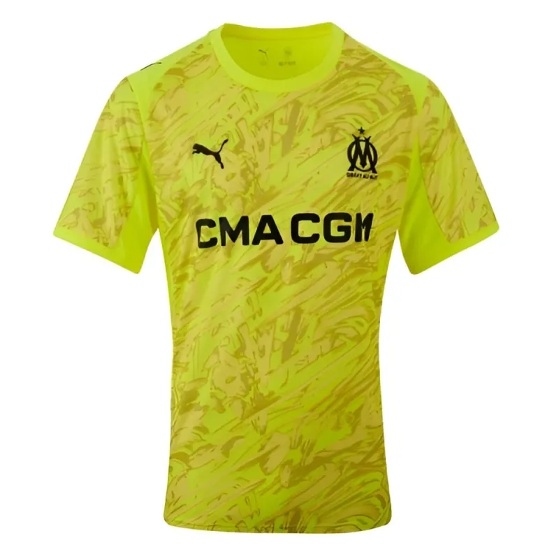 Olympique de Marseille 2025/26 Goalkeeper Jersey - Yellow