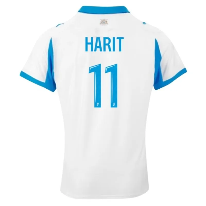 Set de camiseta infantil de HARIT del Olympique Marseille 2025/26 local - Blanco