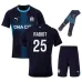 Set de camiseta infantil de RABIOT del Olympique Marseille 2025/26 fuera de casa - Azul