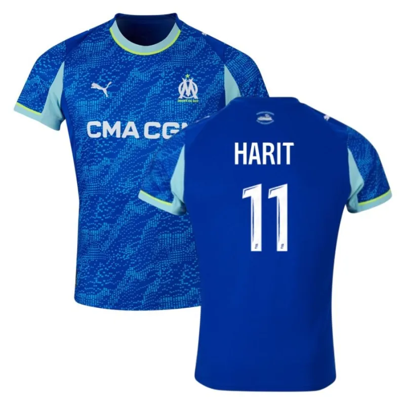 Marseille 2025/26 HARIT Third Jersey