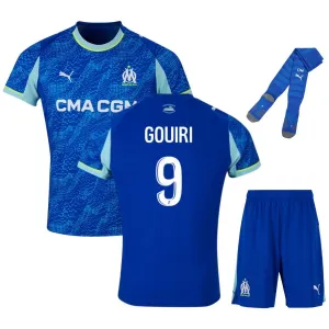 Marsiglia GOUIRI 2025/26 Terzo Kit Bambino - Blu