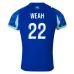 Marsella WEAH 2025/26 Tercera Camiseta Infantil - Azul