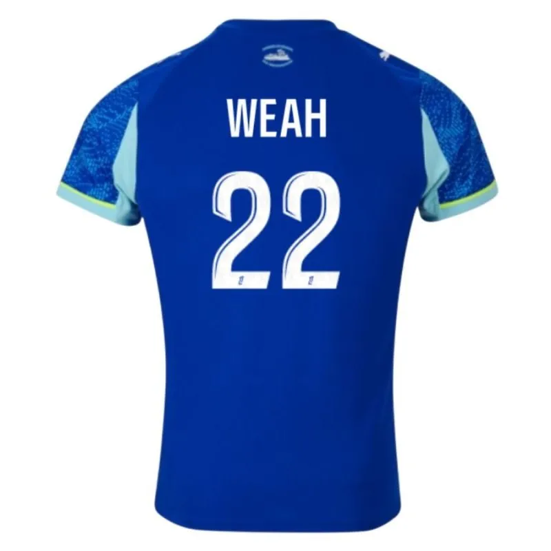Marsella WEAH 2025/26 Tercera Camiseta Infantil - Azul