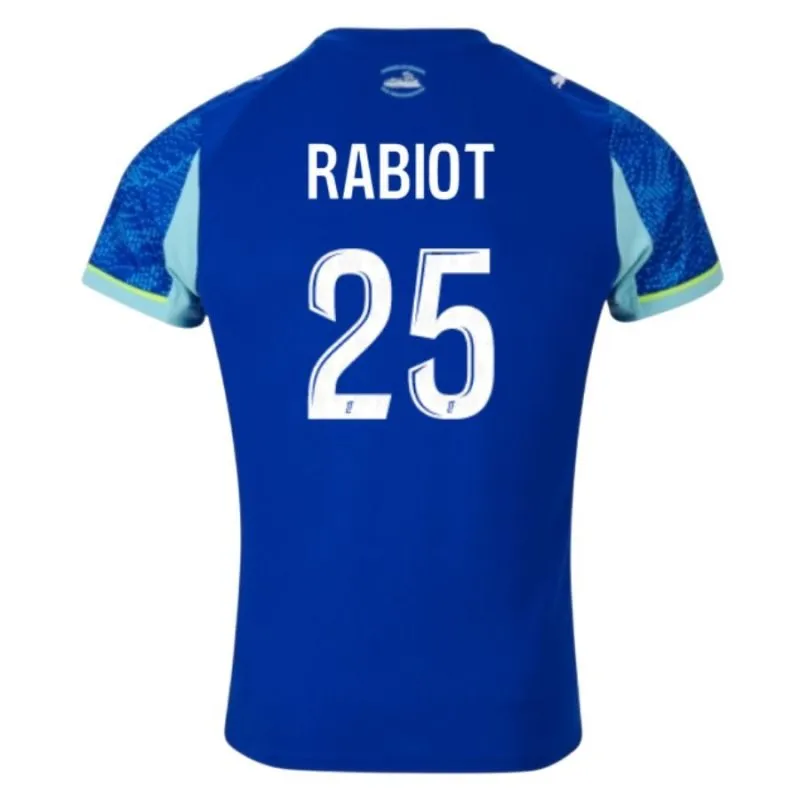 Marsiglia RABIOT 2025/26 Terzo Kit Bambino - Blu