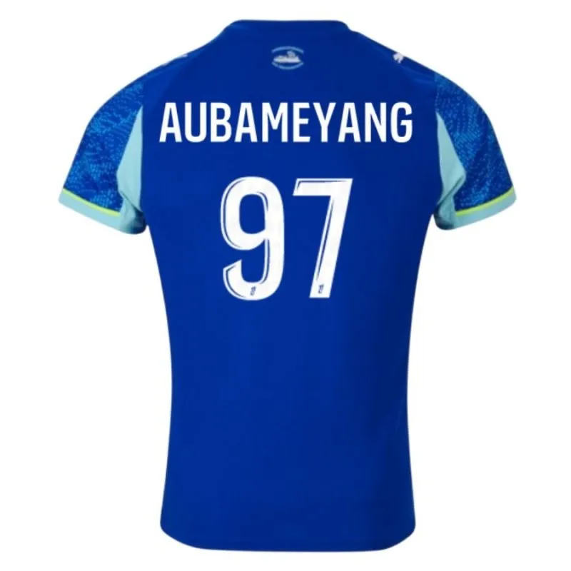 Marseille AUBAMEYANG 2025/26 Third Kids’ Kit - Blue