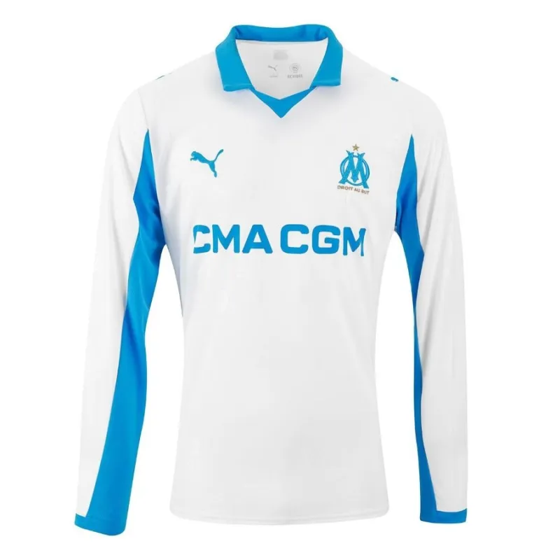 Maillot Domicile OM Manches Longues 2025/26