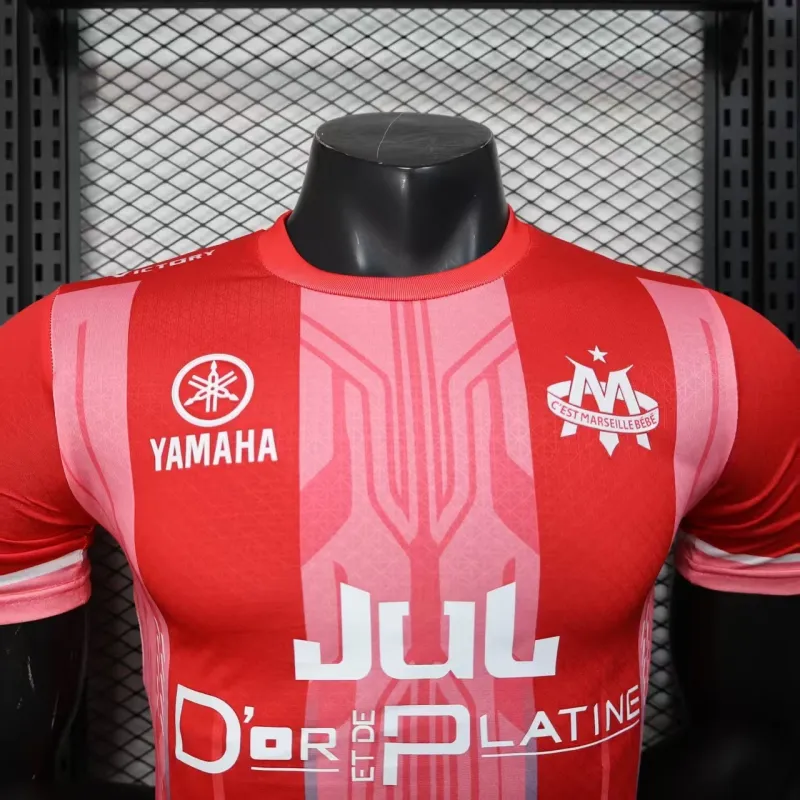 Olympique de Marsella Camiseta de Jugador Edición Especial 2025/26 - Rojo