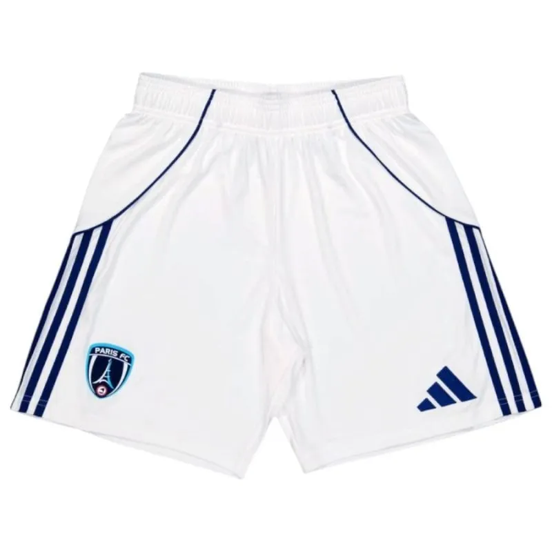 Paris FC 2025/26 kids away jersey set white