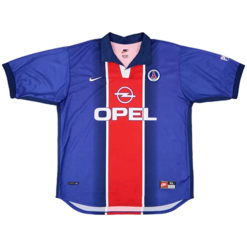 Paris Saint-Germain OKOCHA 1998/99 Retro Home Jersey - Blue/Red
