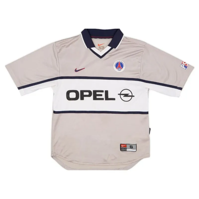 Paris Saint-Germain 1999/2000 Retro-Auswärtstrikot - Grau
