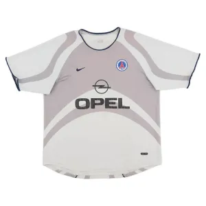 Paris Saint-Germain 2001/02 Retro Away Jersey - Gray