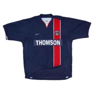 Paris Saint-Germain 2002/03 Retro Home Jersey - Blue/Red