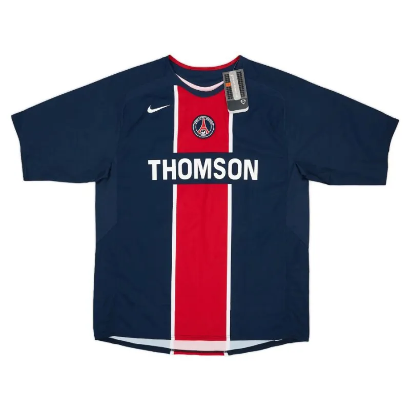 Paris Saint-Germain 2005/06 Maillot domicile rétro - Bleu/Rouge
