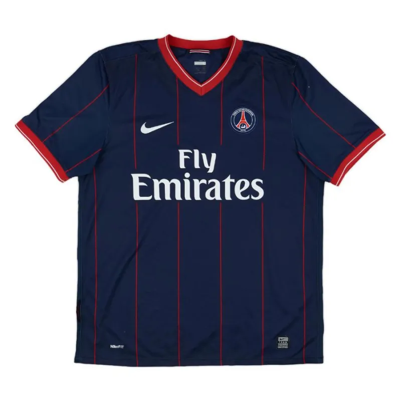 Paris Saint-Germain 2009/10 Maillot domicile rétro - Bleu/Rouge