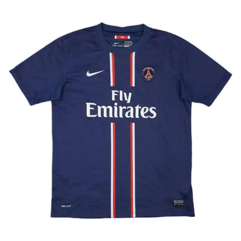 Paris Saint-Germain 2012/13 Retro-Heimtrikot - Blau/Rot