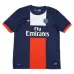 Paris Saint-Germain T.SILVA 2013/14 Maglia casalinga retrò - Blu/Rossa