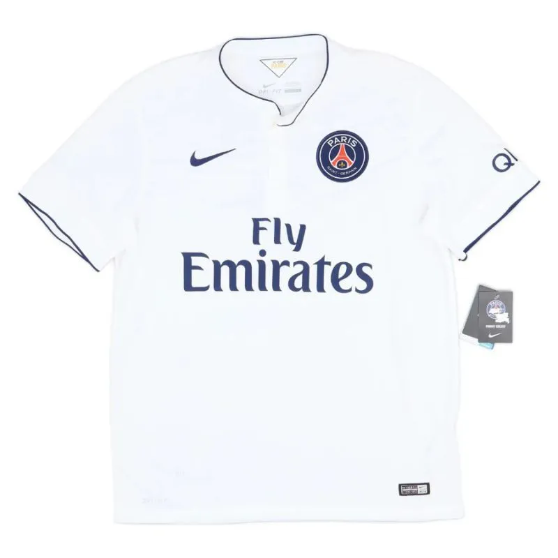 Paris Saint-Germain CAVANI 2014/15 Maglia da trasferta retrò - Bianca