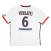 Paris Saint-Germain VERRATTI 2015/16 Retro Away Jersey - White