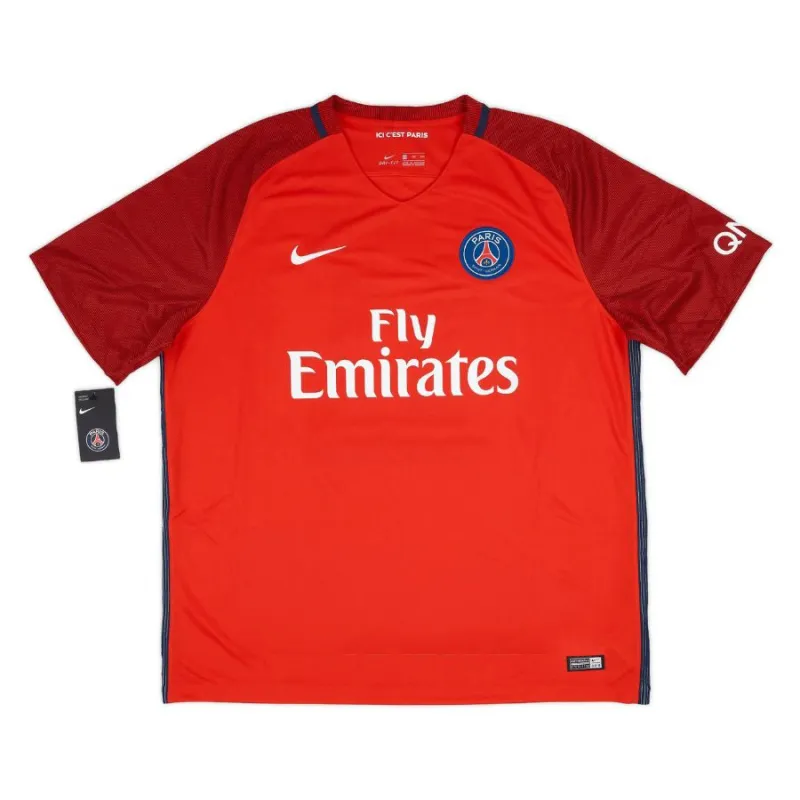 Paris Saint-Germain DI MARIA 2016/17 Maglia da trasferta retrò - Rossa