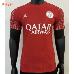 Maglia della versione giocatore di Paris Saint-Germain 2024/25 - Rossa