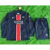 Paris Saint-Germain Kids' Long-Sleeved Jersey and Shorts 2024/25 Home - Blue