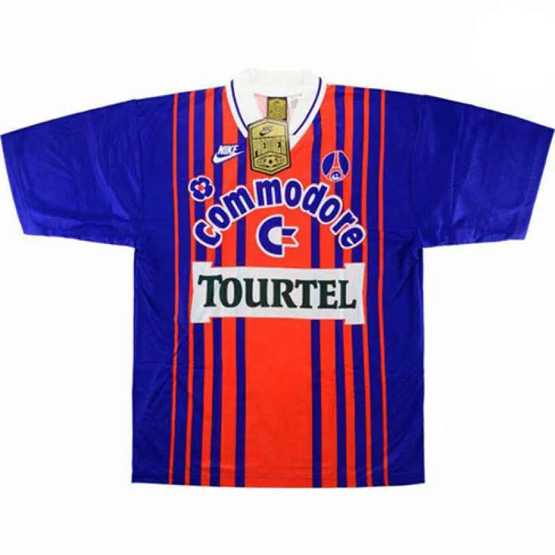 Paris Saint - Germain Retro Trikot 1993/94 Heimspiel - Blau