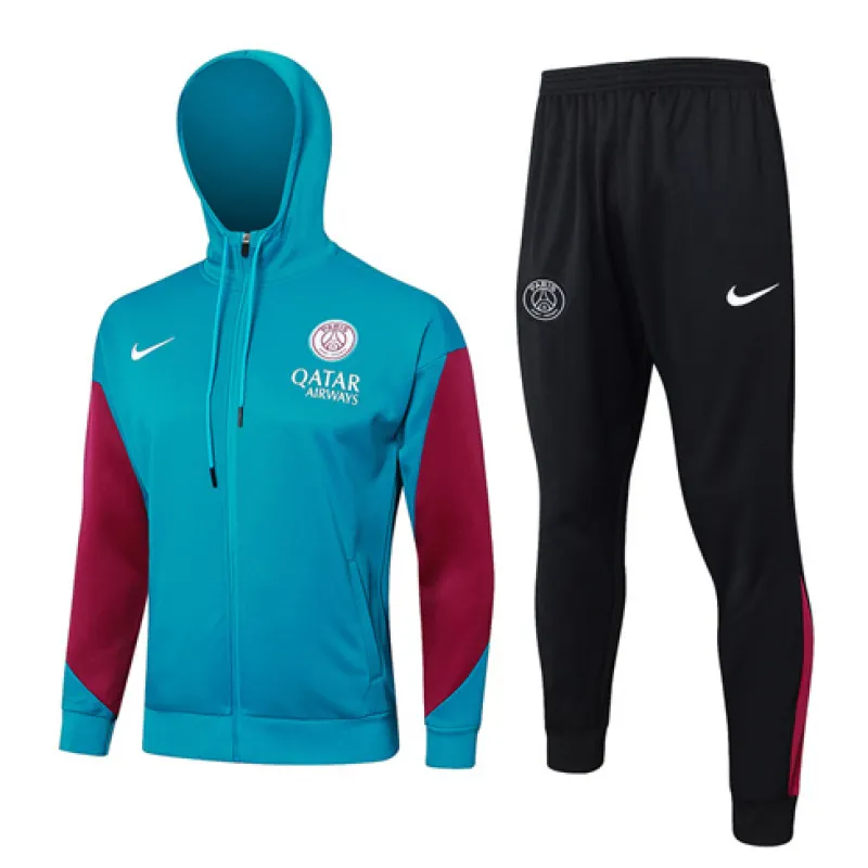 Paris Saint - Germain Hooded Sports Jacket 2024/25 - Blue