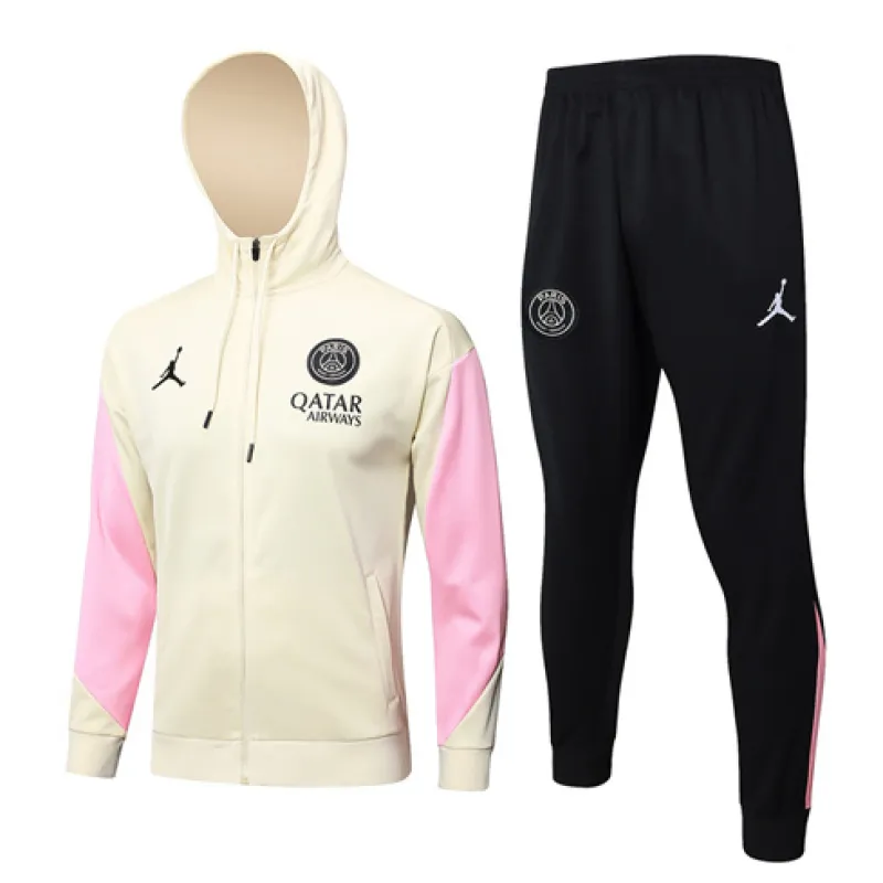 Giacca sportiva con cappuccio di Paris Saint - Germain 2024/25 - Albicocca