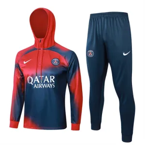 Abbigliamento sportivo con cappuccio di Paris Saint - Germain 2024/25 - Blu