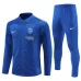 Paris Saint-Germain flocking sports jacket 2023/24 - Blue