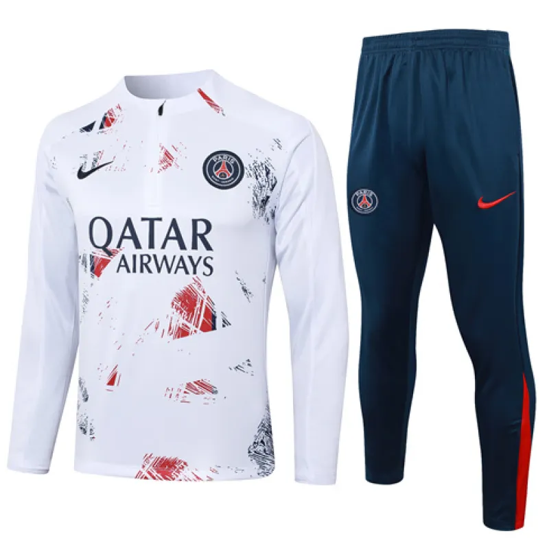 Paris Saint-Germain children's sportswear 2024/25 - White
